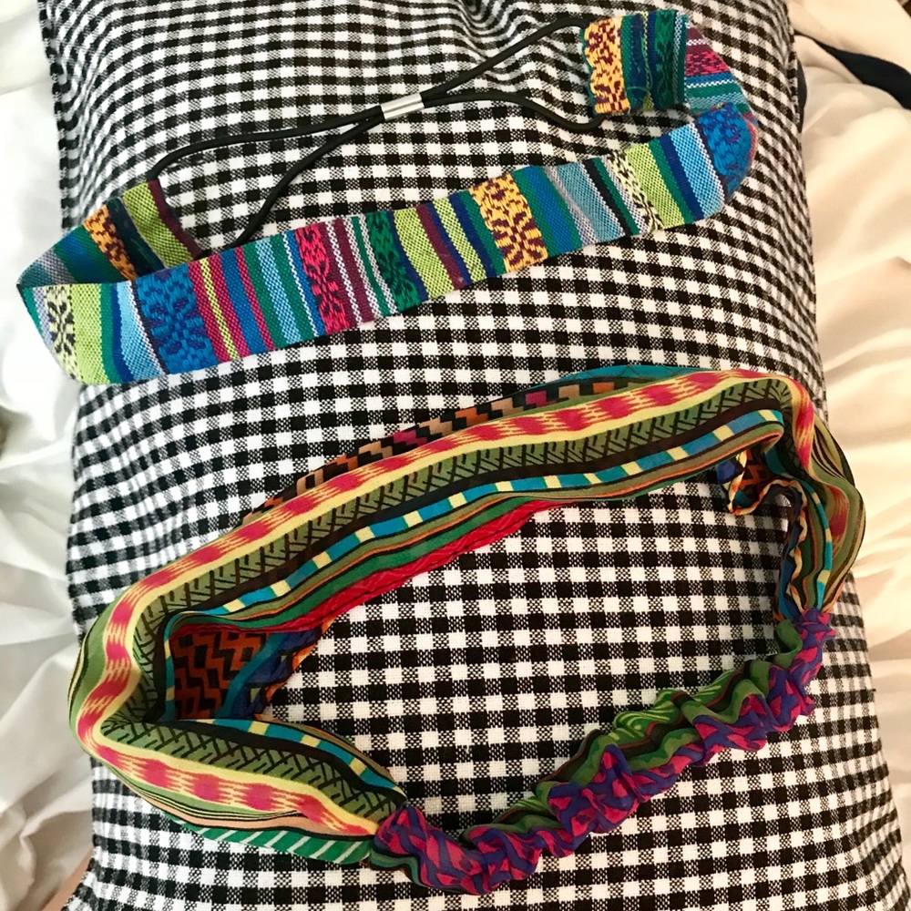 Set of two boho headbands